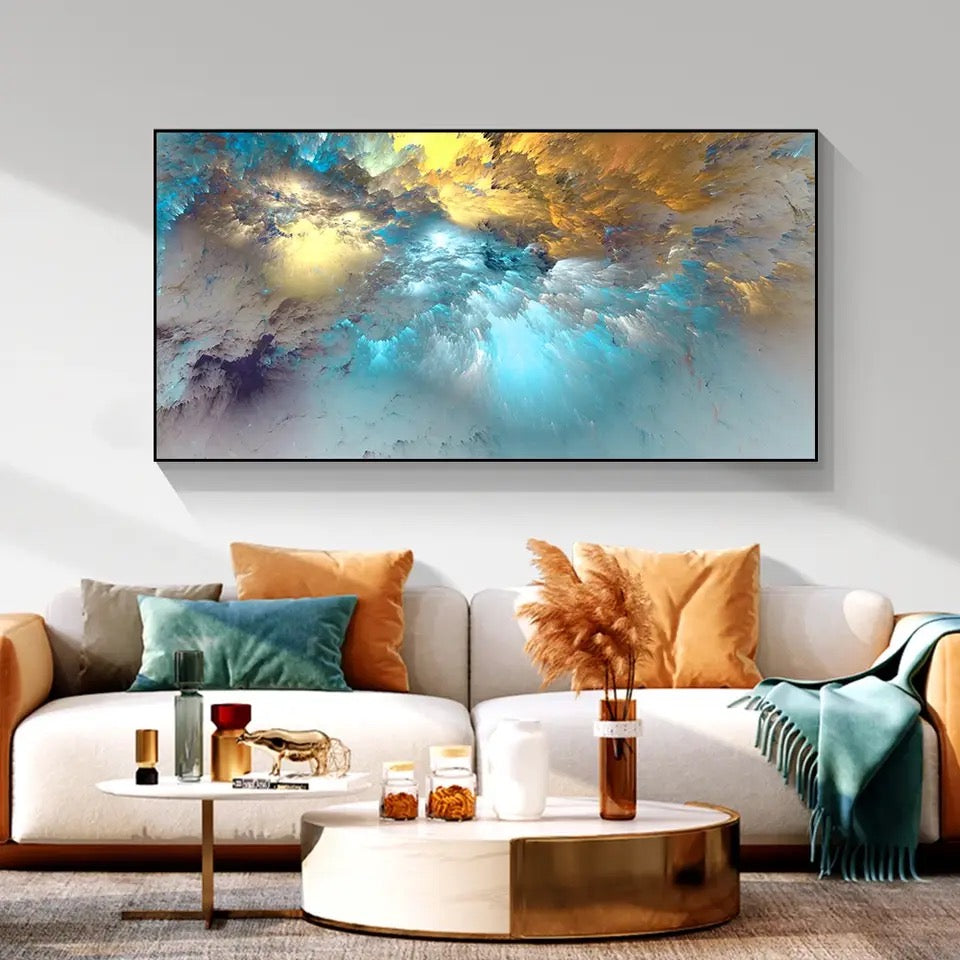 Cloud Abstract Oil Painting