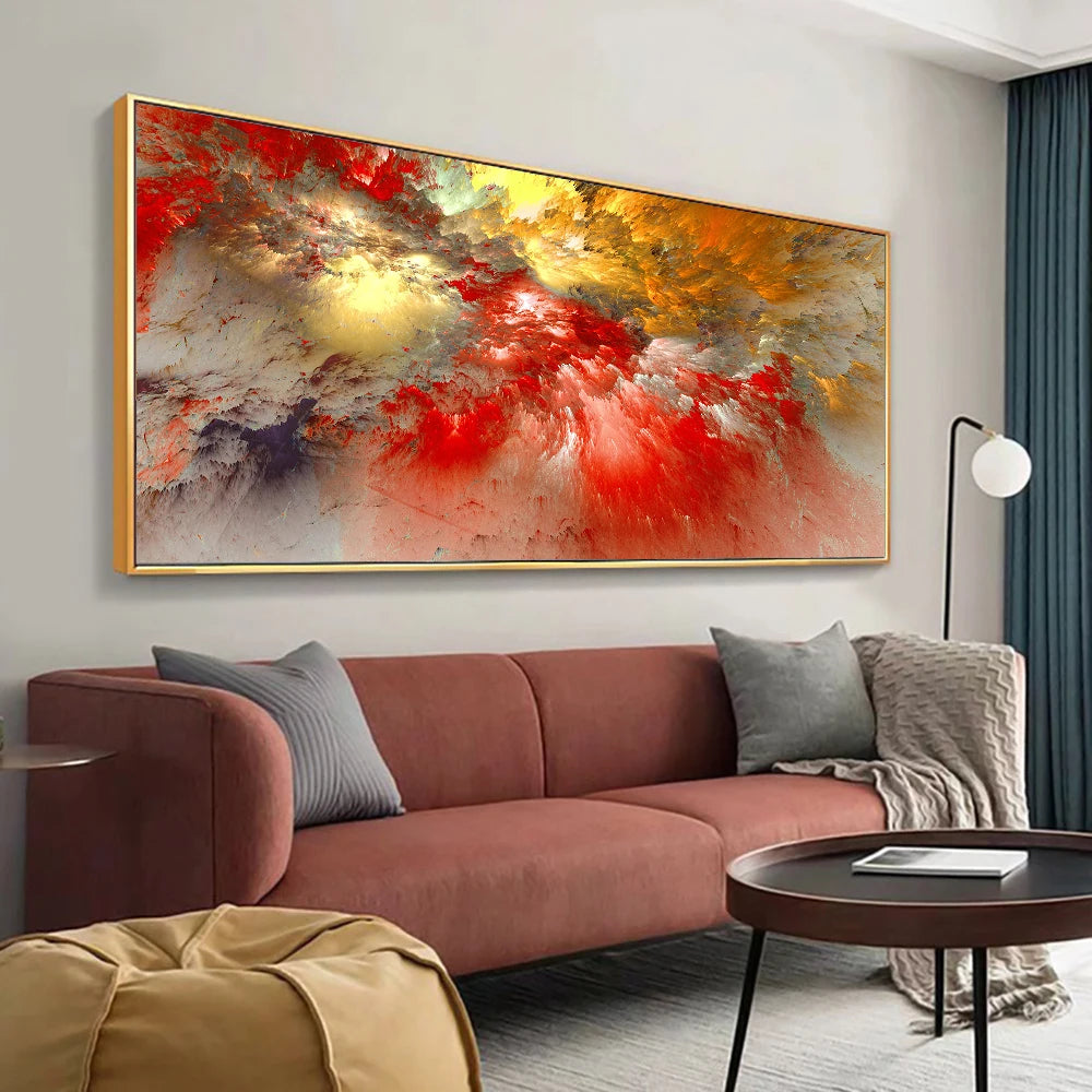 Cloud Abstract Oil Painting