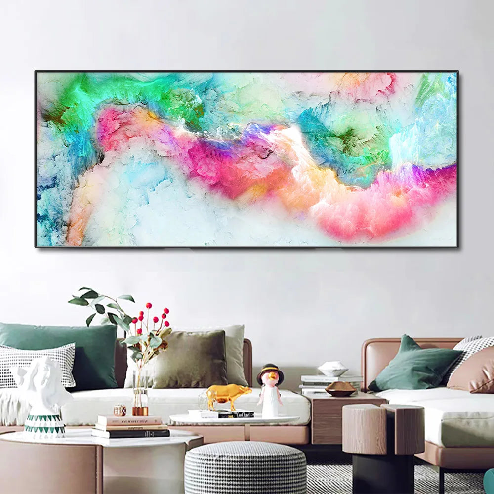 Cloud Abstract Oil Painting