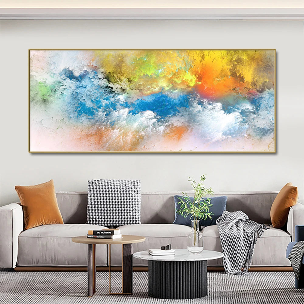 Cloud Abstract Oil Painting